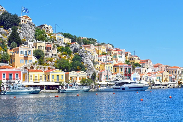 Simi (Symi) sala, Rodas, Graikija